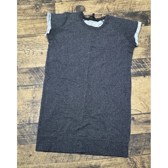 Pact Tops - Pact Organic T Shirt Dress Womens Small Organic Cotton‎ Sleeveless Gray